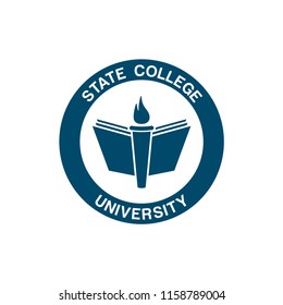 Education symbols for university and college school design