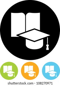 Education symbols - Vector icon isolated