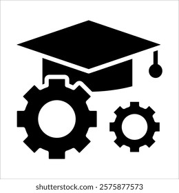 Education System Icon Element For Design