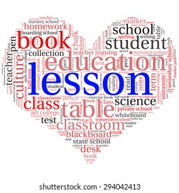 education tag word cloud background
