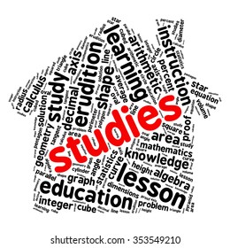 education tag word cloud background