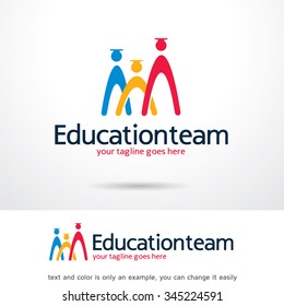 Education Team Logo Template Design Vector 