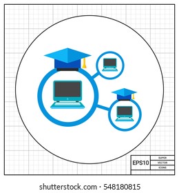 Education technology icon