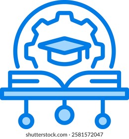 Education Technology Icon Element For Design
