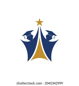 Education Template vector icon illustration design