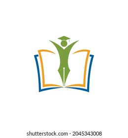 Education Template vector icon illustration design