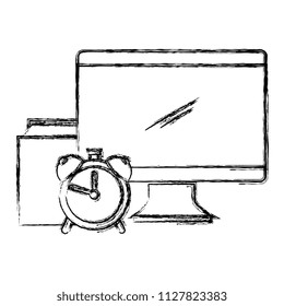 education text books with computer