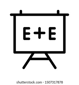 education thin line vector icon