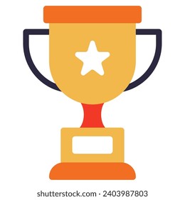 Education trophy Vector object illustration