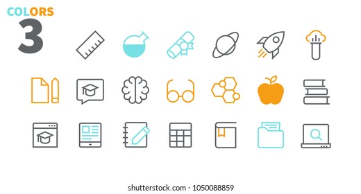Education UI Pixel Perfect Well-crafted Vector Thin Line Icons 48x48 Ready for 24x24 Grid for Web Graphics and Apps. Simple Minimal Pictogram Part 2-2