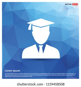 Education User Icon - Free vector icon