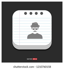 Education User Icon - Free vector icon