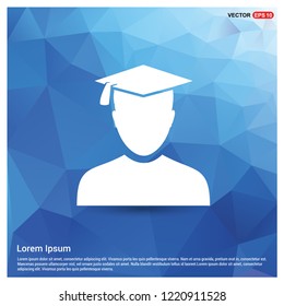 Education User Icon - Free vector icon