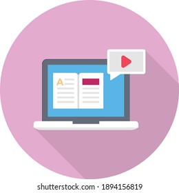 education vector colour flat icon