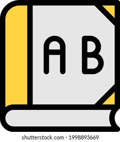 education vector colour line icon