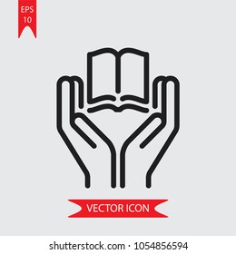 Education vector icon 