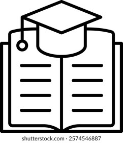 Education vector icon. Can be used for printing, mobile and web applications.