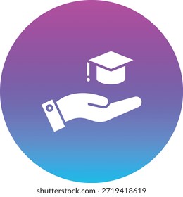 Icono de Vector de Educación. Se puede utilizar para aplicaciones de impresión, móviles y de Web.