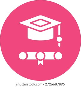Ilustración de diseño de icono de Vector de Educación
