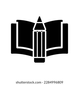 Education Vector Icon Illustration , Book icon