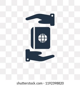 Education vector icon isolated on transparent background, Education transparency concept can be used web and mobile