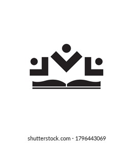 education vector icon logo design