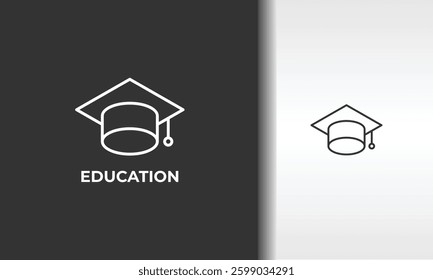 Education Vector, Icon Or Logo Sign Isolated Symbol Illustration