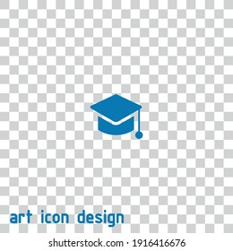 icono del vector educativo en un fondo abstracto
