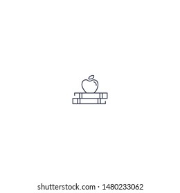 Education vector icon, outline style