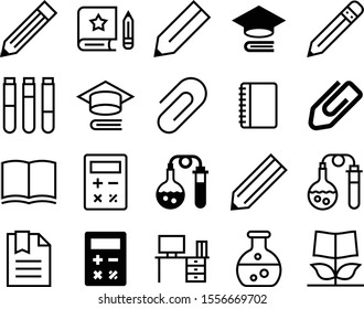 education vector icon set such as: abstract, writer, sprout, room, guidebook, personal, home, wisdom, desktop, data, writing, interior, art, edit, lineart, reaction, sheet, organic, message, shape