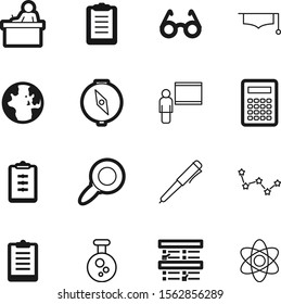 education vector icon set such as: sphere, people, cap, particle, stars, equipment, course, question, icons, set, journey, interface, micro, blackboard, view, nuclear, search, transparent, graduation