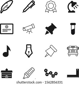 education vector icon set such as: discover, certified, satisfaction, paint, decorative, idea, moon, plume, automobile, desktop, straightedge, success, government, table, metal, interface
