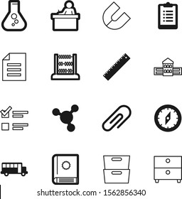education vector icon set such as: simple, construction, direction, drawing, steel, journey, navigator, handbook, network, worker, computer, chair, beaker, metal, town, sitting, message, attraction