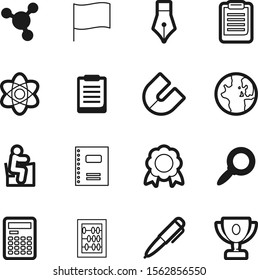 education vector icon set such as: texture, businessman, global, sport, person, logistics, trophy, frame, micro, earth, math, structure, medal, horseshoe, style, sphere, seal, chemistry, medicine
