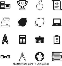 education vector icon set such as: ripe, pc, read, question, museum, set, check, city, winner, information, laptop, exterior, publish, network, round, desk, victory, sweet, trophy, form, learn