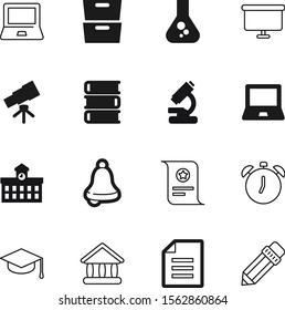 education vector icon set such as: beaker, macro, diagram, elegant, documents, study, clip, chemical, discovery, stars, zoom, graduate, graph, view, icons, judicial, government, morning, presentation
