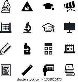 conjunto de iconos del vector de educación como: advertencia, transporte, biblioteca, academia, salón de clases, libro, tablero de anuncios, bolígrafo, empresa, texto, educación, diccionario, música, pequeño, juego, alto, lección, imagen