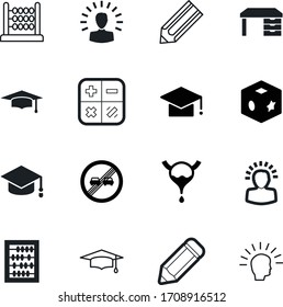 education vector icon set such as: keyboard, workplace, contemporary, educational, driver, movement, job, economy, overtaking, digital, comfortable, computer, workspace, circle, end, urine, color