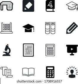 conjunto de iconos del vector de educación como: solución, lápiz, vista, libros, imaginación, acuerdo, instrumento, cerebro, agudo, contrato, presentación, marca, cinta, verde, moderno, hombre, Internet, documento, laboratorio
