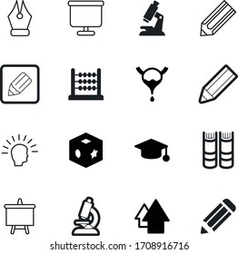 conjunto de iconos del vector de educación como: inteligencia, vacío, diccionario, abierto, anatomía, androide, contabilidad, libro de texto, recuento, cubos, hombre, genio, dirección, fitness, diploma, orina, página, viejo, grupo