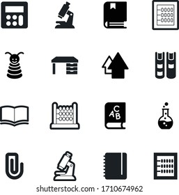 education vector icon set such as: logo, table, diary, up, question, abc, pyramid, attachment, computer, chemical, publication, sheet, mark, play, digital, toys, financial, notepad, tool, image