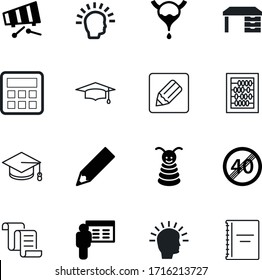 education vector icon set such as: subtraction, signs, medical, transport, kid, tower, copybook, tool, xylophone, modern, interior, person, party, job, contemporary, spiral, calculation, computer