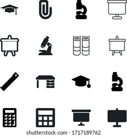 education vector icon set such as: silhouette, cellular, enlarge, paperclip, document, furniture, attachment, keyboard, mortarboard, table, android, page, textbook, lens, singer, steel, scale