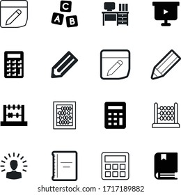 conjunto de iconos del vector de educación como: cubo, abierto, herramienta, economía, aprendizaje, grafito, publicación, vacío, hombre, contemporáneo, directorio, documento, espiral, pensamiento, brillante, tiza, cerebro, cabeza, mente, visualización