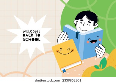 Education. Vector illustration concepts for graphic and web design, business presentation, marketing and print material. Back to school.