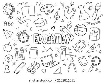 Education Vector illustration. Drawing design concept