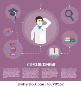 Education Vector Infographics Concept.