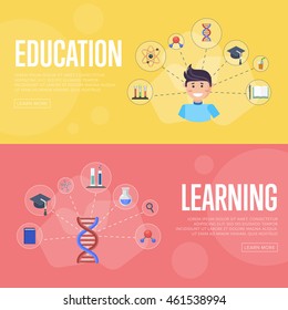 Education Vector Infographics Concept