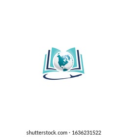 Education vector logo design template.	