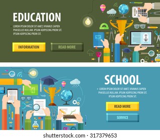 education vector logo design template. school or study icon